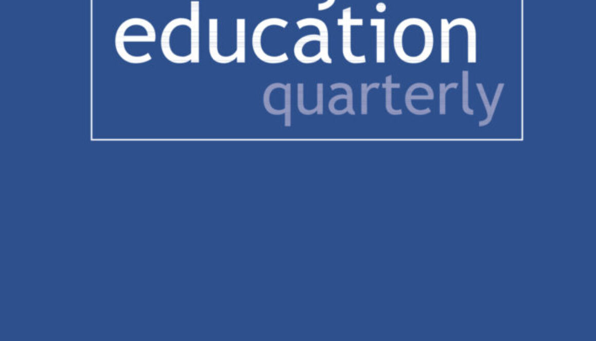 History of Education Quarterly May 2022 Issue Cover